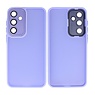 Mat-Transparent met Camera Beschermer Case voor Samsung Galaxy A26 Paars