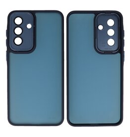 Mat-Transparent met Camera Beschermer Case voor Samsung Galaxy A36 - A56 Navy