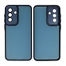 Mat-Transparent met Camera Beschermer Case voor Samsung Galaxy A36 - A56 Navy