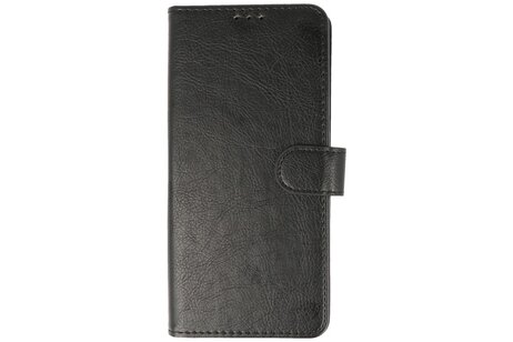 Zakelijke Book Case Telefoonhoesje - Portemonnee Hoesje - Geschikt voor de Samsung Galaxy S25 Ultra - Zwart