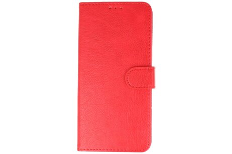 Zakelijke Book Case Telefoonhoesje - Portemonnee Hoesje - Geschikt voor de Samsung Galaxy S25 Ultra - Rood