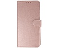 Zakelijke Book Case Telefoonhoesje - Portemonnee Hoesje - Geschikt voor de Samsung Galaxy S25 Ultra - Rose Goud