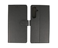 BAOHU Zakelijke Book Case Telefoonhoesje - Portemonnee Hoesje - Geschikt voor de Samsung Galaxy S24 Plus - S25 Plus - Zwart