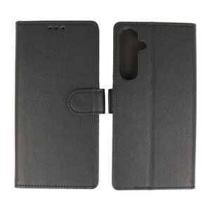 BAOHU Zakelijke Book Case Telefoonhoesje - Portemonnee Hoesje - Geschikt voor de Samsung Galaxy S24 Plus - S25 Plus - Zwart