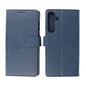 BAOHU Samsung Galaxy S24 Plus - S25 Plus Hoesje Book Case Telefoonhoesje Navy