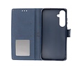 BAOHU Zakelijke Book Case Telefoonhoesje - Portemonnee Hoesje - Geschikt voor de Samsung Galaxy S24 Plus - S25 Plus - Navy