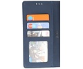 BAOHU Zakelijke Book Case Telefoonhoesje - Portemonnee Hoesje - Geschikt voor de Samsung Galaxy S24 Plus - S25 Plus - Navy