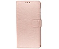 BAOHU Zakelijke Book Case Telefoonhoesje - Portemonnee Hoesje - Geschikt voor de Samsung Galaxy S24 Plus - S25 Plus - Rose Goud