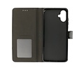 BAOHU Zakelijke Book Case Telefoonhoesje - Portemonnee Hoesje - Geschikt voor de Samsung Galaxy A06 - Zwart