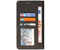 BAOHU Zakelijke Book Case Telefoonhoesje - Portemonnee Hoesje - Geschikt voor de Samsung Galaxy A06 - Zwart