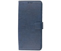 BAOHU Zakelijke Book Case Telefoonhoesje - Portemonnee Hoesje - Geschikt voor de Samsung Galaxy A06 - Navy