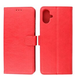 BAOHU Samsung Galaxy A06 Hoesje Book Case Telefoonhoesje Rood