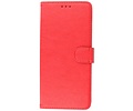 BAOHU Zakelijke Book Case Telefoonhoesje - Portemonnee Hoesje - Geschikt voor de Samsung Galaxy A06 - Rood