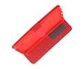 BAOHU Zakelijke Book Case Telefoonhoesje - Portemonnee Hoesje - Geschikt voor de Samsung Galaxy A06 - Rood