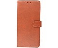 BAOHU Zakelijke Book Case Telefoonhoesje - Portemonnee Hoesje - Geschikt voor de Samsung Galaxy A06 - Bruin