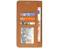 BAOHU Zakelijke Book Case Telefoonhoesje - Portemonnee Hoesje - Geschikt voor de Samsung Galaxy A06 - Bruin