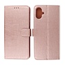 BAOHU Samsung Galaxy A06 Hoesje Book Case Telefoonhoesje Rose Goud