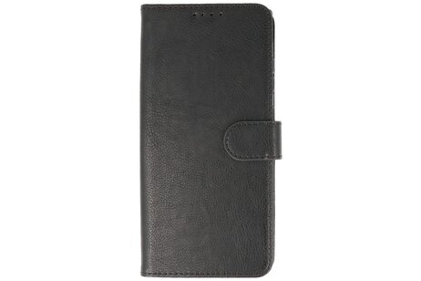 BAOHU Zakelijke Book Case Telefoonhoesje - Portemonnee Hoesje - Geschikt voor de Samsung Galaxy S24 Ultra - Zwart