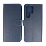 BAOHU Samsung Galaxy S24 Ultra Hoesje Book Case Telefoonhoesje Navy