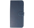 BAOHU Zakelijke Book Case Telefoonhoesje - Portemonnee Hoesje - Geschikt voor de Samsung Galaxy S24 Ultra - Navy