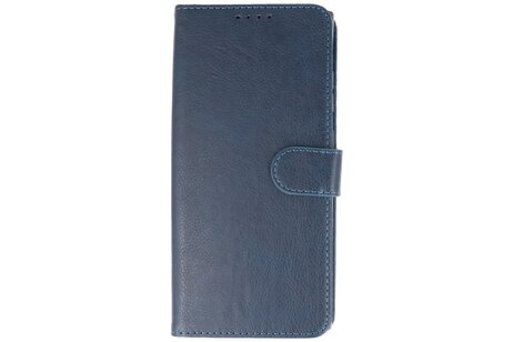 BAOHU Zakelijke Book Case Telefoonhoesje - Portemonnee Hoesje - Geschikt voor de Samsung Galaxy S24 Ultra - Navy