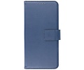 BAOHU Booktype Telefoonhoesjes - Bookcase Hoesje - Wallet Case -  Geschikt voor Samsung Galaxy Note 10 - Navy