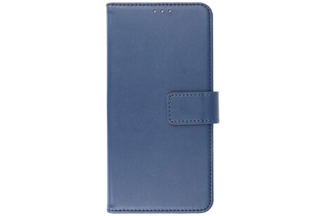 BAOHU Booktype Telefoonhoesjes - Bookcase Hoesje - Wallet Case -  Geschikt voor Samsung Galaxy Note 10 - Navy