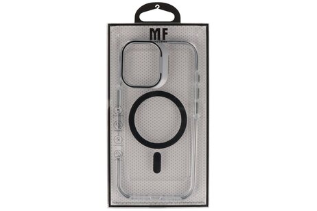 J2 Ingebouw Magsafe met Staande Functie - Geelbestendig Transparant Materiaal Hoesje voor de iPhone 17