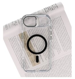 Geelbestendig Transparant - Ingebouw Magsafe met Staande Functie Hoesje iPhone 17 Air