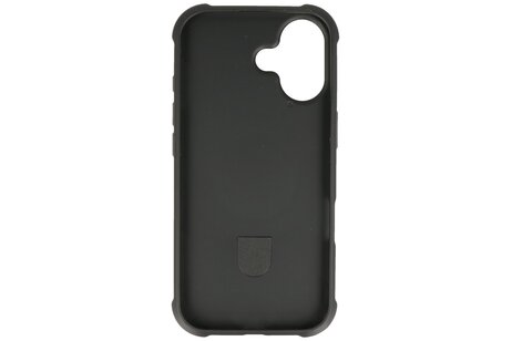 Leger Serie - Magsafe met Staande Functie Hoesje voor de iPhone 17 Zwart