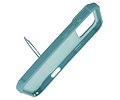 Leger Serie - Magsafe met Staande Functie Hoesje voor de iPhone 17 Pro Turquoise