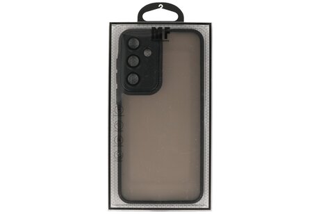 Mat-Transparent met Camera Beschermer Case voor Samsung Galaxy A17 Zwart