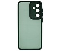 Mat-Transparent met Camera Beschermer Case voor Samsung Galaxy A55 Donker Groen