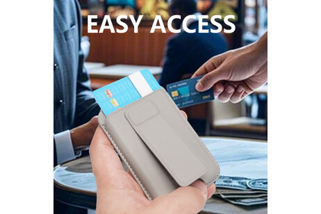 Officieel MagSafe Kaart Houder Grijs