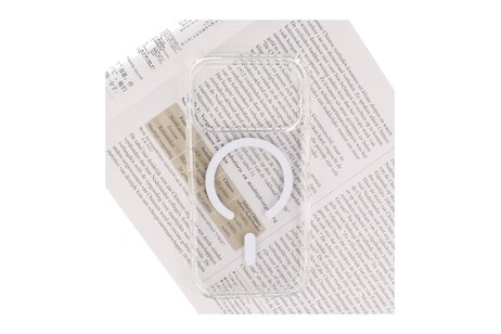 TK2 - Magsafe Geelbestendig Transparant Materiaal Hoesje voor de iPhone 17 Pro