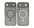Mat-Transparent met Camera Beschermer Magsafe Case voor iPhone 17 Air Grijs