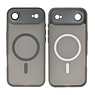 Mat-Transparent met Camera Beschermer Magsafe Case voor iPhone 17 Air Grijs