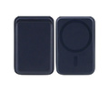 Type A MagSafe Kaart Houder Donker Blauw