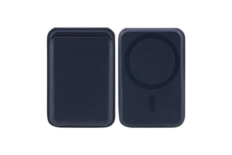 Type A MagSafe Kaart Houder Donker Blauw
