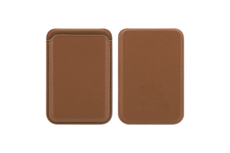 Type A MagSafe Kaart Houder Bruin
