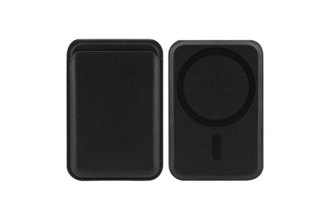 Skateboard MagSafe Kaart Houder Zwart