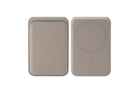 Skateboard MagSafe Kaart Houder Beige