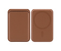 Skateboard MagSafe Kaart Houder Bruin