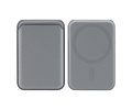 Skateboard MagSafe Kaart Houder Grijs