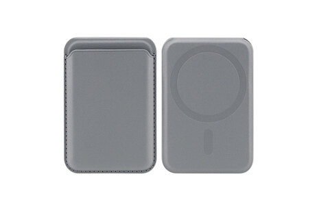 Skateboard MagSafe Kaart Houder Grijs