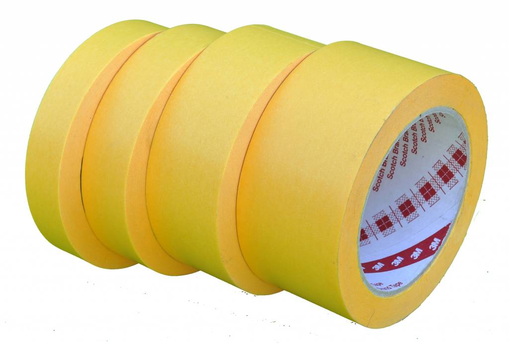 3M afplaktape goud 19/25/38/50MM