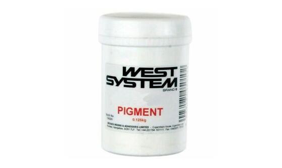 West System 500 Pigment wit/zwart/blauw/grijs 125gr