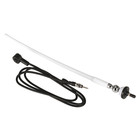 Boss Audio Marine rubber antenne wit MRANT12W