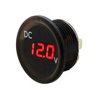 Talamex Voltmeter zwart 2.5-30V met flush frame (draad)