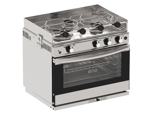 Eno 3-pits kooktoestel met oven/grill Grand Large 2